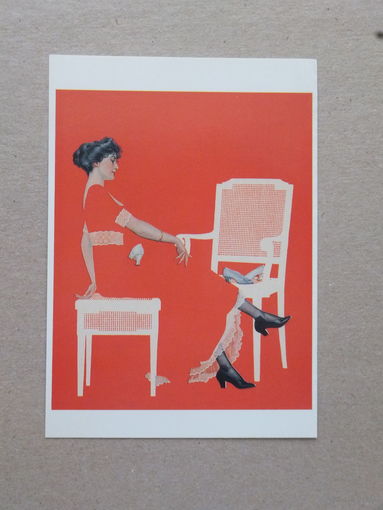 Coles Phillips живопись 10х15 см