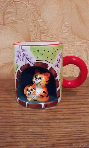 Кружка керамическая Котята