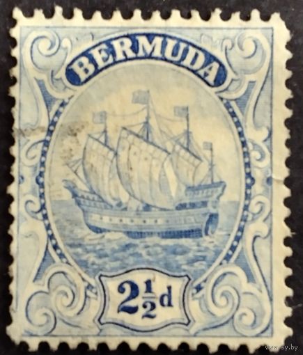 Бермуды. Колония Великобритании. 1922г. Mi75(2)