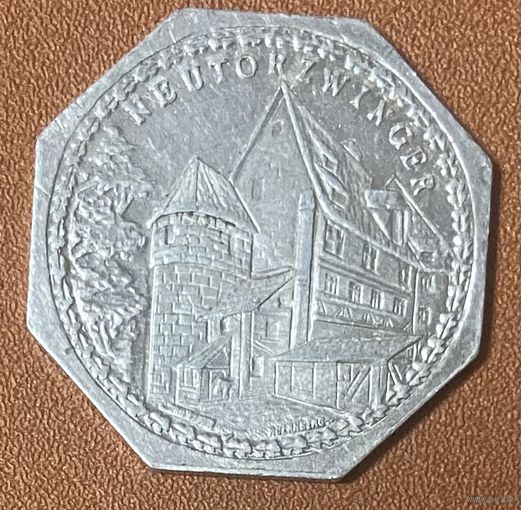 Германия Нюрнберг нотгельд 20 пфеннигов 1920 год.Дом Нойторцвингеров . трамвайный жетон
