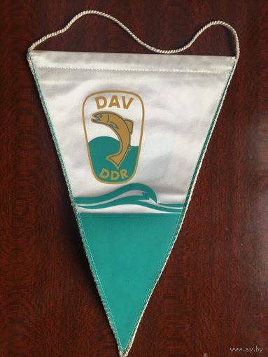 Вымпел общество рыболовов DAV ГДР