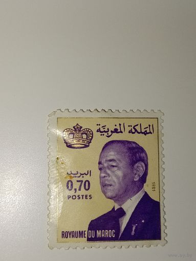 Марокко 1981 год Король Хасан II