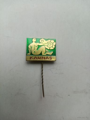 Значок КАУНАС (латунь)
