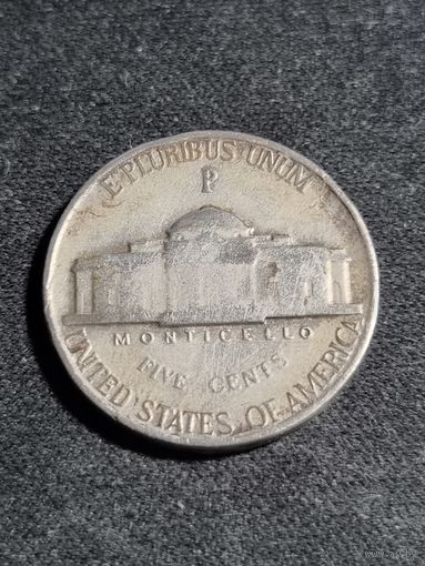 США 5 центов 1939