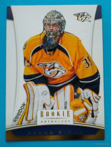 Пекка Ринне - "Нэшвилл Предаторз" - Карточка "PANINI" - Сезон 2012/13 года - Экс Вратарь минского Динамо.
