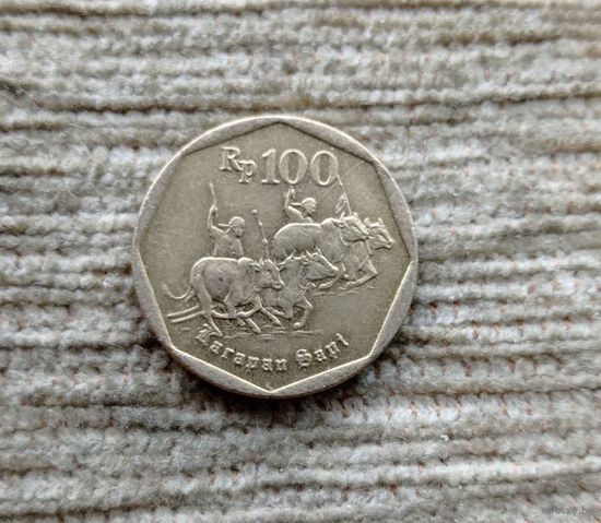 Werty71 Индонезия 100 рупий 1996