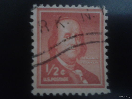 США 1955 Б. Франклин политик и писатель
