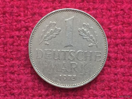 ФРГ 1 марка 1973 г. J