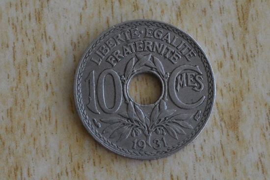 Франция 10 сантимов 1931