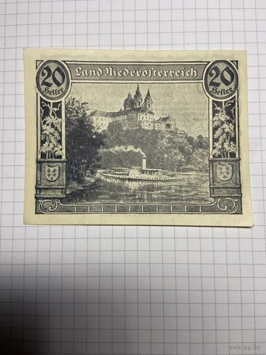 20 геллеров (нотгельды) Австрия.-2412-8
