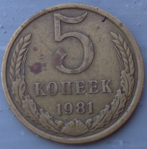 5 копеек 1981. Возможен обмен