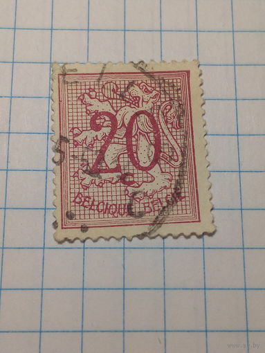 Марка Бельгия 1975