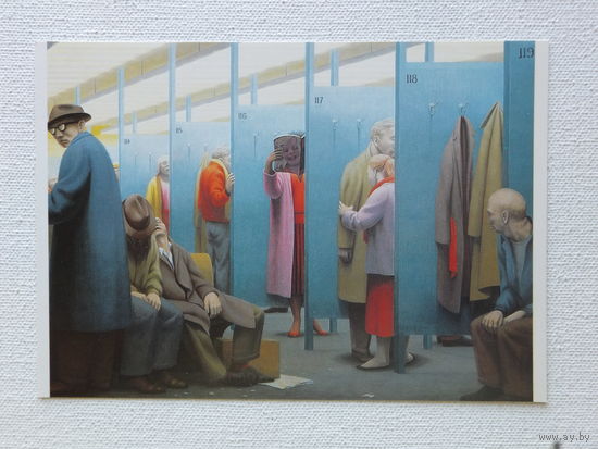Tooker живопись  10х15 см