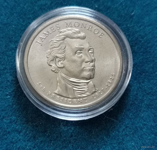 306. 1 доллар 2008 г. Джеймс Монро