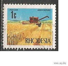 Родезия. Сельхоз работы. 1970г. Mi#88.
