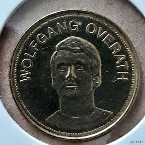 Футбольный жетон. Germany (1969). National Football Teams. Wolfgang Overath.