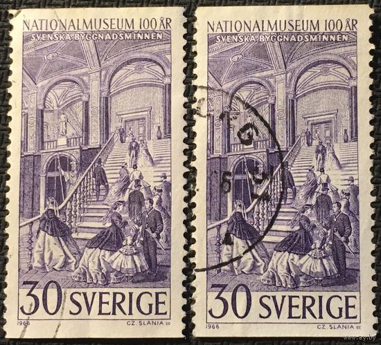 ЦІКАВІЦЬ АБМЕН! 1966, 100-годдзе нацыянальнаму музею Швецыі, 30 орэ