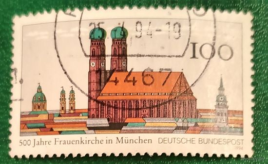Германия 1994. 500 летие собора Фрауэнкирхе в Мюнхене