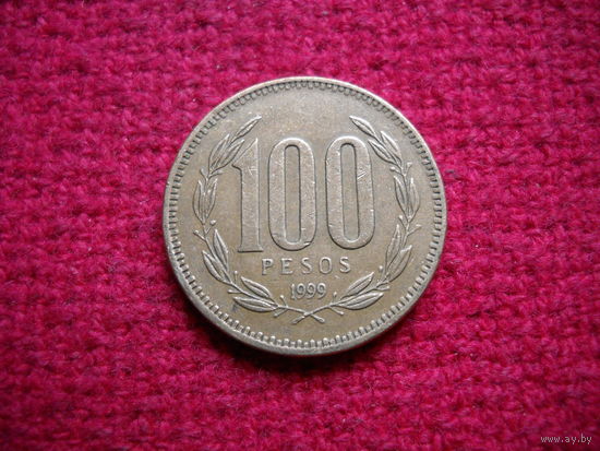 Чили 100 песо 1999 г.