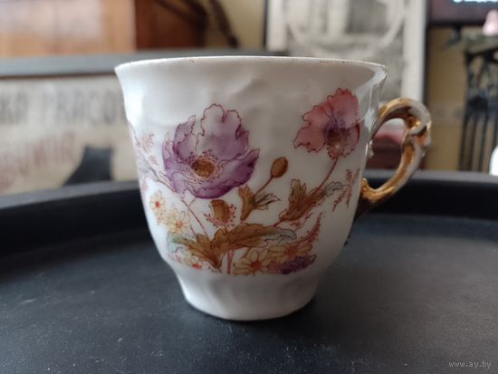 Чашка кофейная чайная кружка старинный фарфор