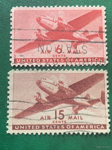 США. Авиапочта