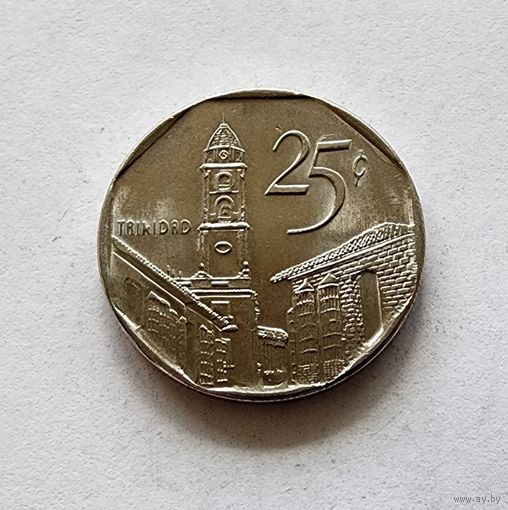Куба 25 сентаво, 2002