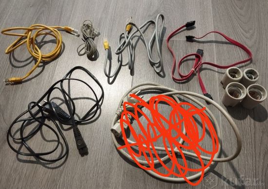 Кабеля разные для ПК и другое