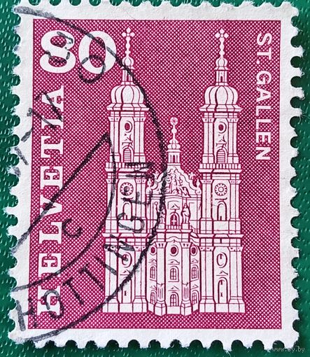 Швейцария 1960. Собор Святого Галлена