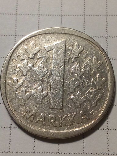 1 марка Финляндия 1972 год.