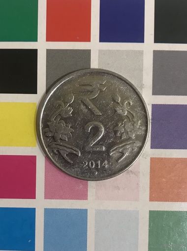 Индия 2 рупии 2014 Ноида