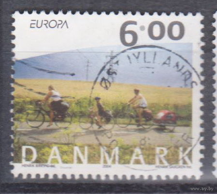 Велосипеды Евросепт ЕВРОПЕЙСКИЕ марки - Праздничные дни Дания 2004 год Лот 14 менее 15 % от каталога по курсу 3 р