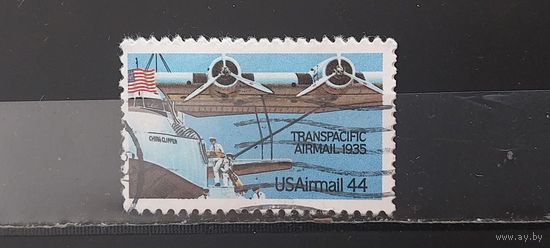РАСПРОДАЖА. США. Авиапочта. Гаш.