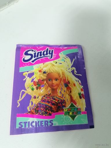 Упаковка наклеек  Sindy upper запечатана