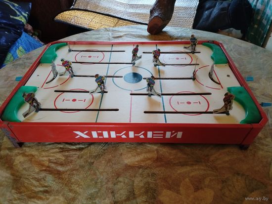 Настольная игра СССР. "Хоккей"