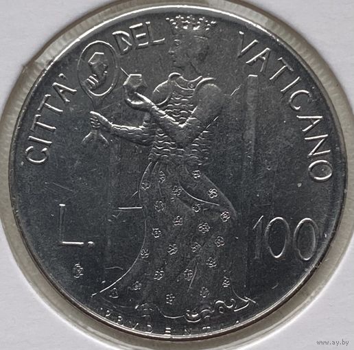 Ватикан 100 лир 1979 г. В холдере
