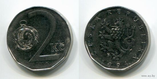 Чехия. 2 кроны (1994, m)