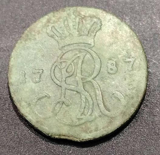 Грош 1787г.
