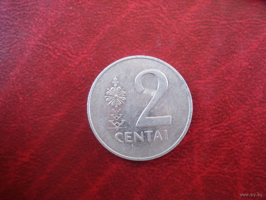 2 цента 1991 Литва