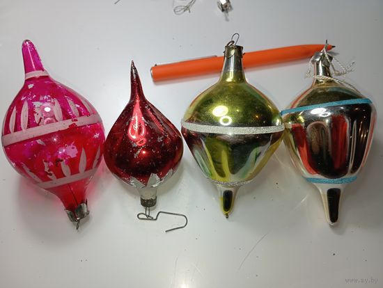 Ёлочная игрушки Фонарики СССР .