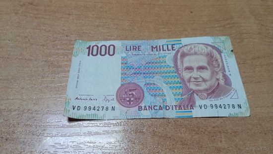 1000 лир 1990 года Италии 994278