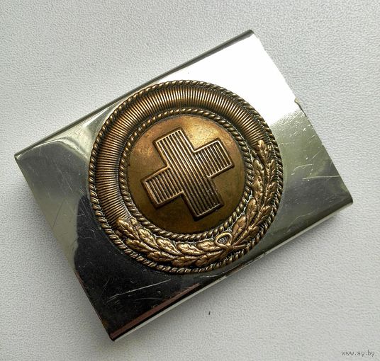 ПРЯЖКА "DRK" НЕМЕЦКОГО КРАСНОГО КРЕСТА (Deutsches Rotes Kreuz) WWI - ВЕЙМАРСКАЯ РЕСПУБЛИКА. СОСТОЯНИЕ!!! ОРИГИНАЛ