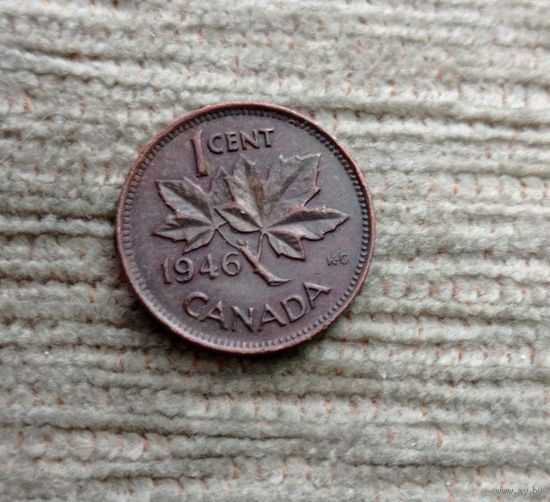 Werty71 Канада 1 цент 1946