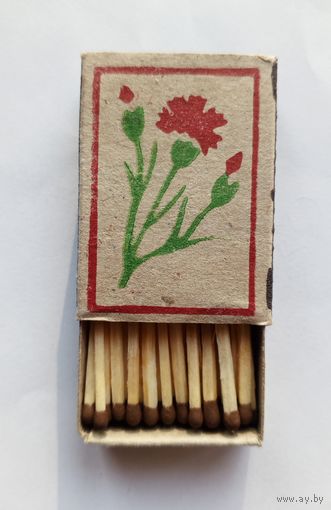 Спичечный коробок. Новый. Со спичками.