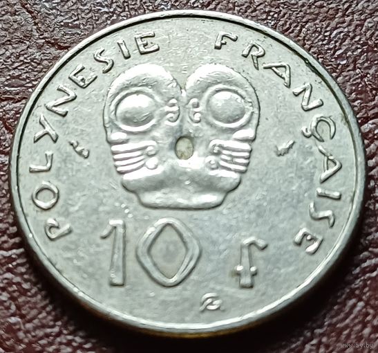 Французская Полинезия 10 франков, 1983     ( 1-9-3 )