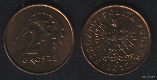 Польша y277 2 грош 2012 год (mw) (_alb2