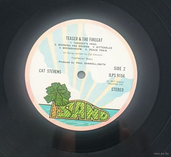 Пластинка CAT STEVENS - 1971 - TEASER AND THE FIRECAT