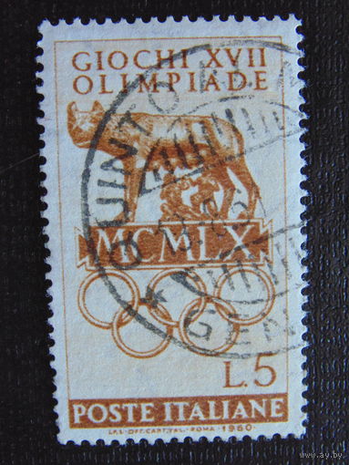 Италия 1960 г. Спорт.
