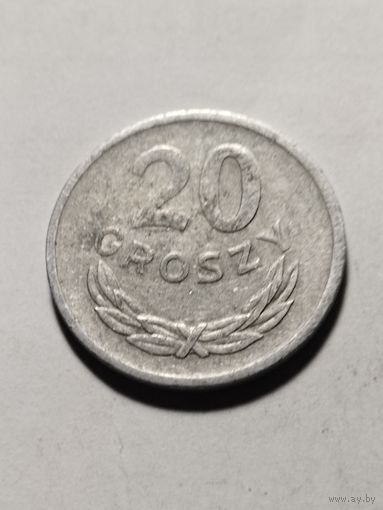 Польша 20 грош 1971
