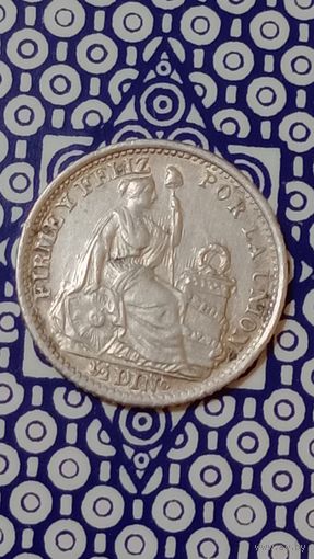 Перу 1/2 динеро 1903