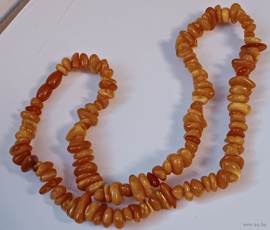Шикарные янтарные бусы СССР. Все лоты с 1 рубля!
